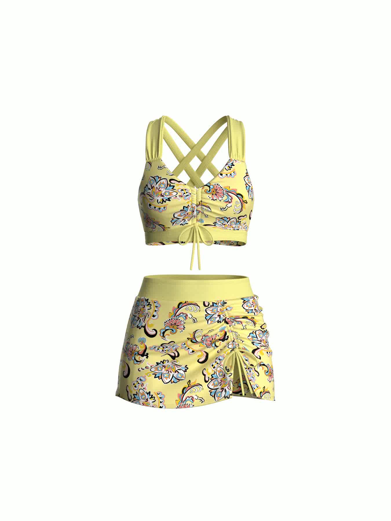 Pesley Women's Bikini Swimsuit Set