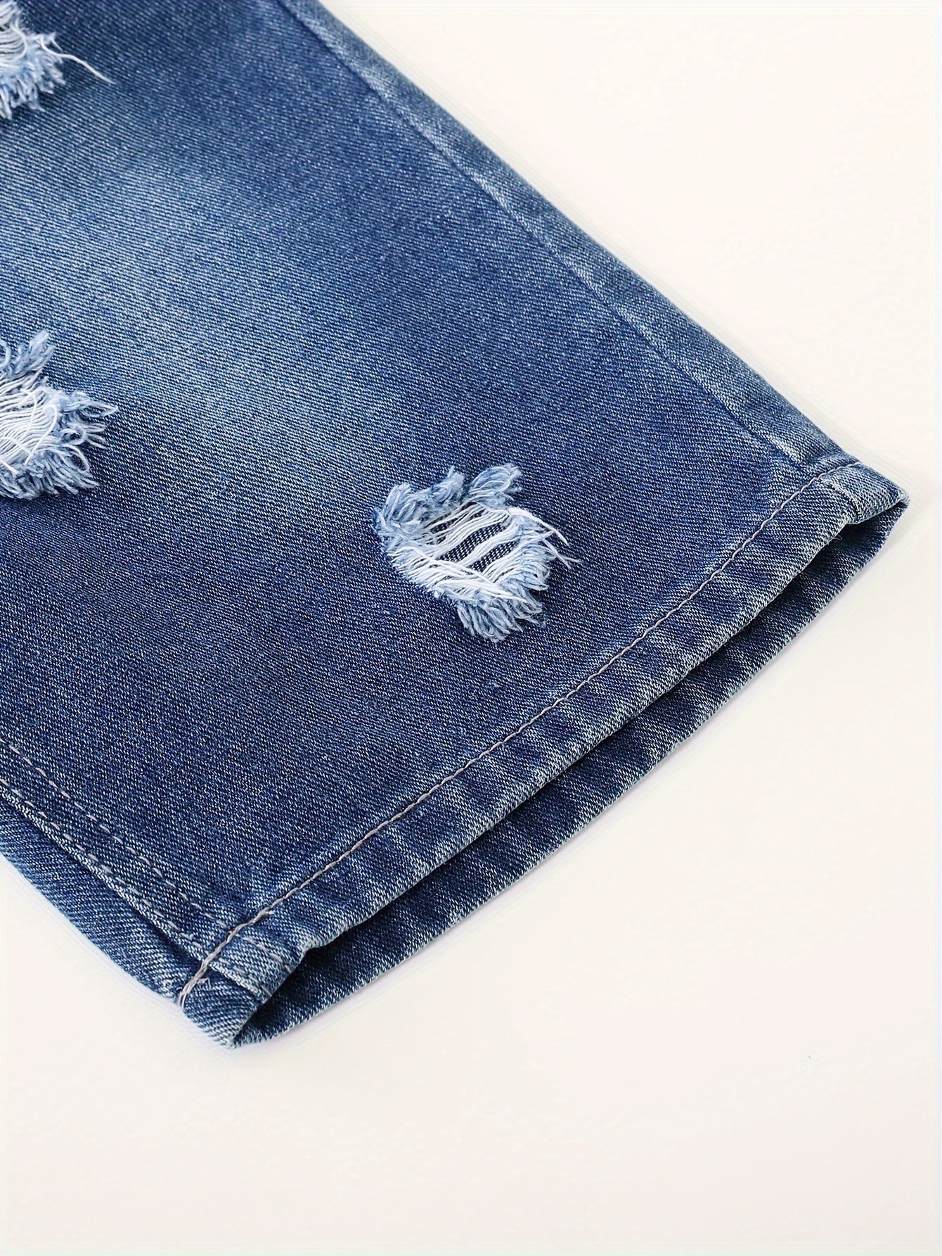 Simple Boy's Denim Shorts Children's Summer Clothes
