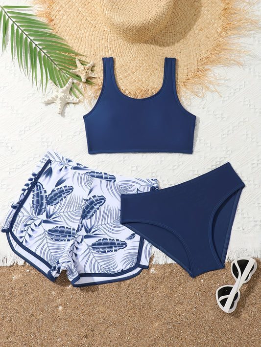 Y1024Y1024, Beach Attire | Halter Neck Bikini | Nontransparent Material